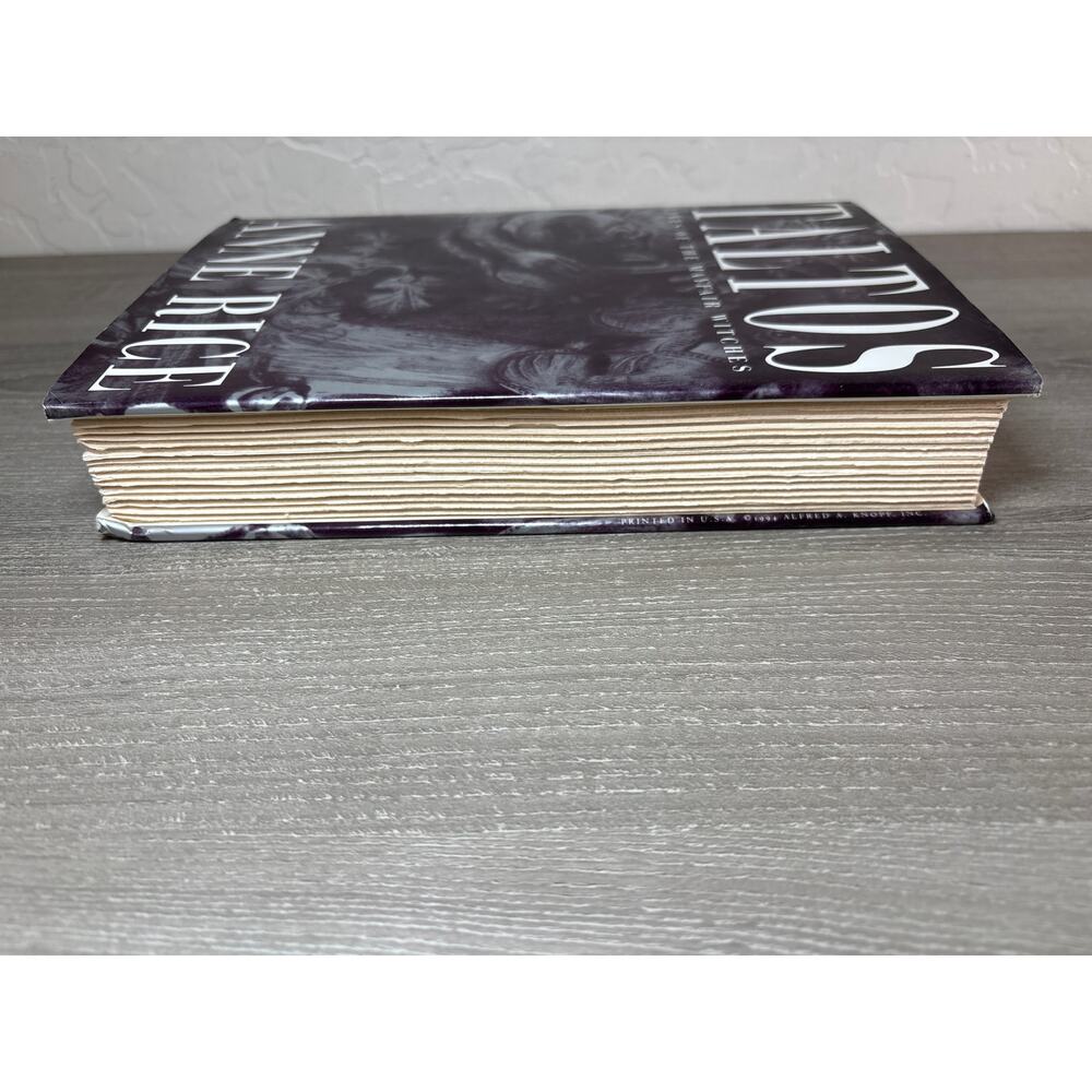 Taltos: Lives of the Mayfair Witches - Hardcover By Rice, Anne- Signed- EUC 1994 - Picture 8 of 8